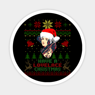 Ada Lovelace Christmas Magnet